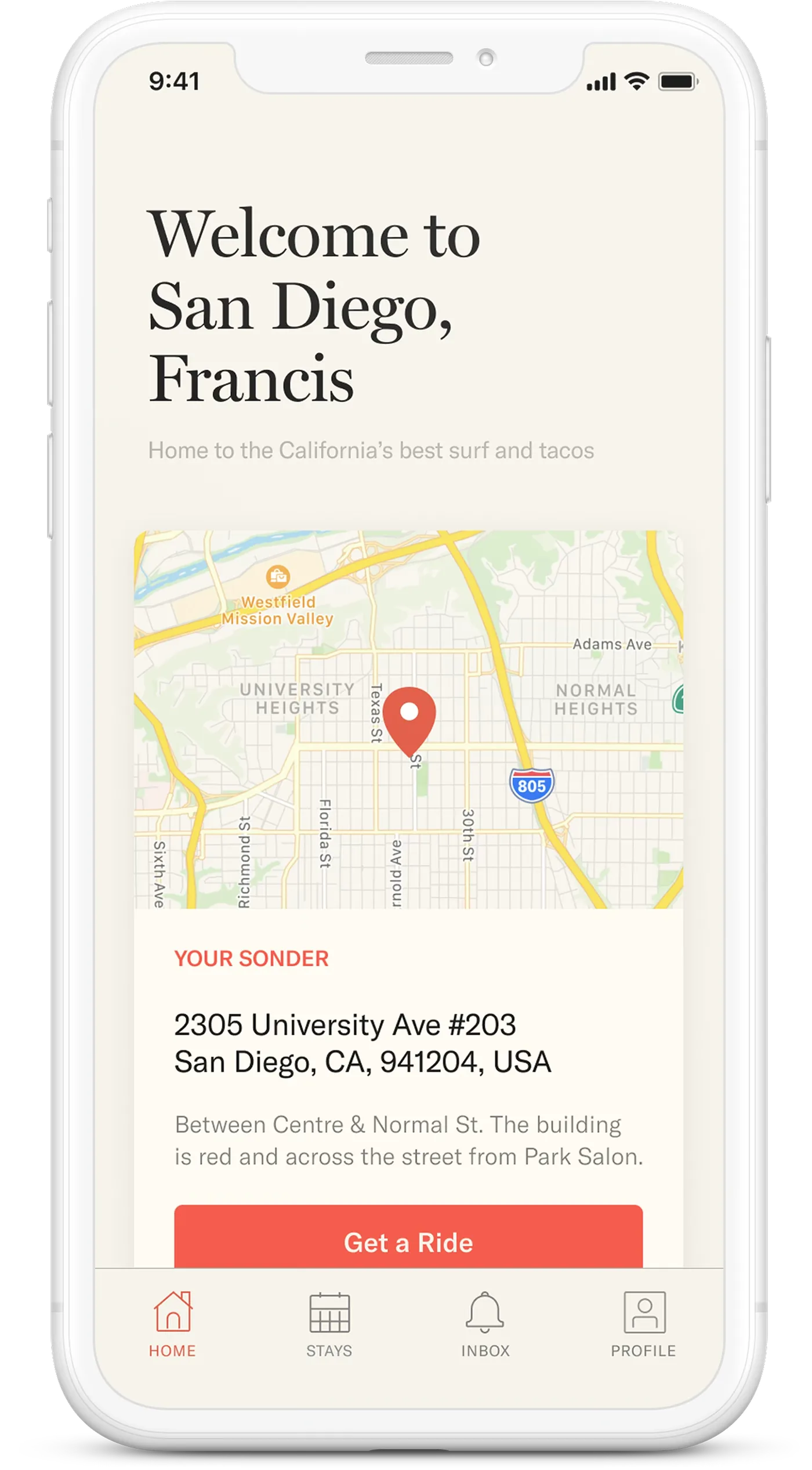In-stay guest app